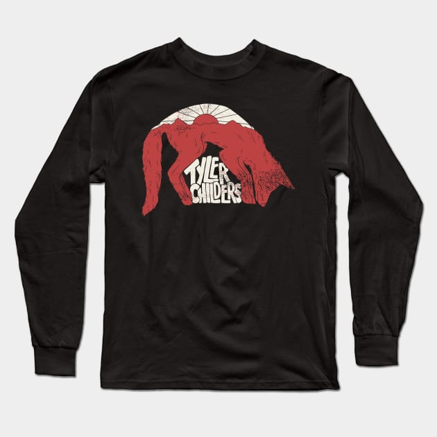 Tyler Childers II Long Sleeve T-Shirt by Arestration